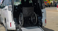Accessible safari vehicle interior